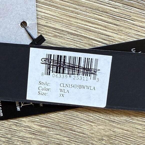 Komarov Dress Women 3X Ruffle Lace Sleeve Charmeuse Cocktail Party Formal - Picture 12 of 15